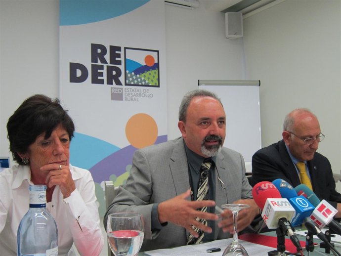 Directivos De REDER En Rueda De Prensa