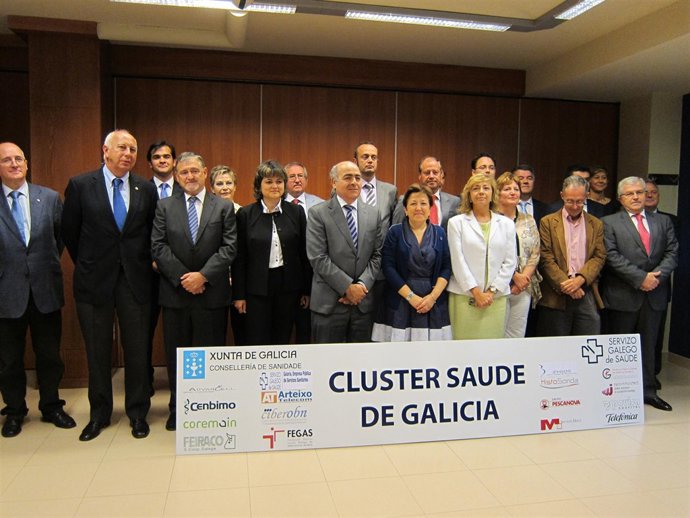 Pilar Farjas En La Constitución Del Cluster De La Salud De Galicia