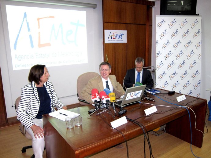 Rueda De Prensa En La Sede De Aemet En Castilla Y León