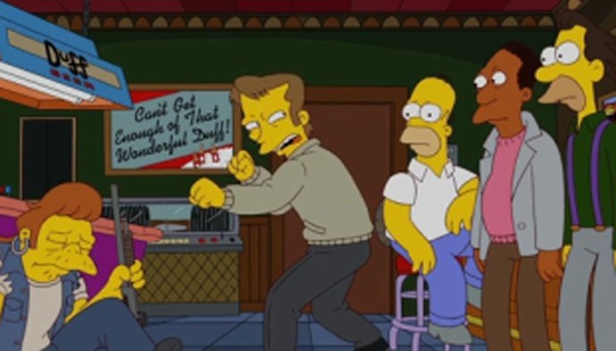 Kiefer Sutherland, Wayne En Los Simpson