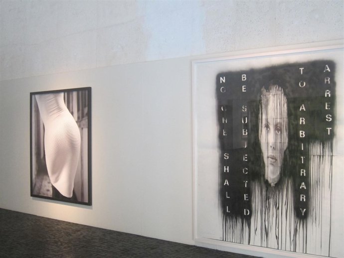 Exposición 'La Esencia De Las Formas' En El Palau De La Música