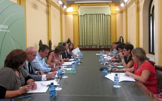 Reunión De Los Delegados De La Junta En Málaga