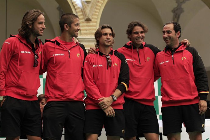 Nadal, Ferrer, Verdasco Y Feliciano En La Davis