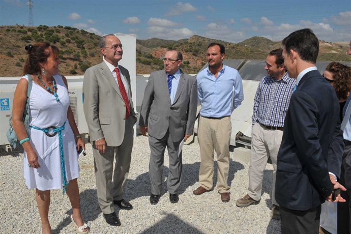 El Alcalde De Málaga, Francisco De La Torre, Visita Las Obras