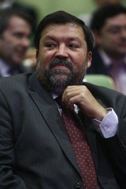 Francisco Caamaño Durante La Presentación Del Portal De Subastas