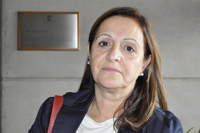 Diputada Del PSOE En Las Cortes De Aragón, Carmen Sánchez.
