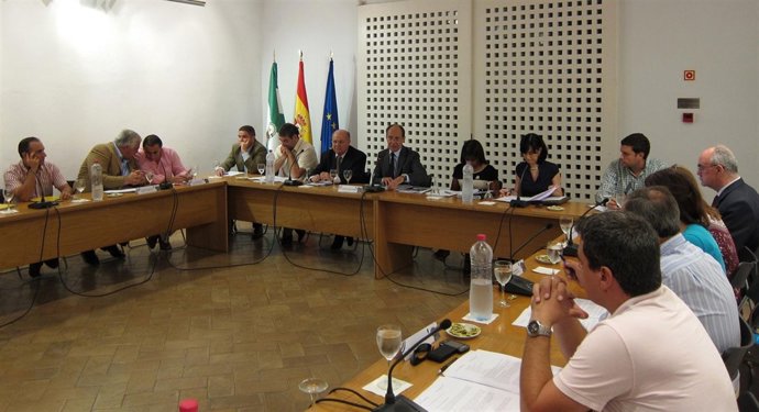 Díaz Trillo Preside  Reunión De Evaluación Del Acuerdo Andaluz Del Agua