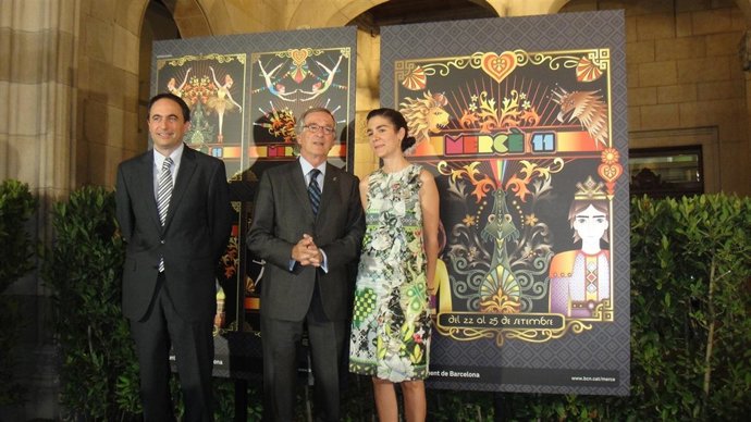 Reciente presentación Del Cartel De Las Fiestas De La Mercè