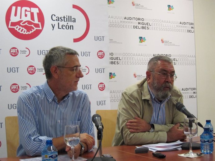 El Secretario De UGT, Cándido Méndez, En Una Rueda De Prensa En Valladolid