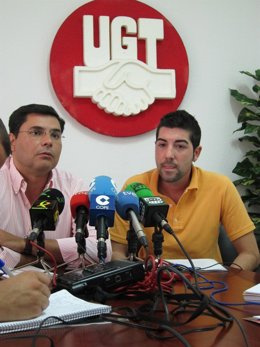 Francisco Capilla (UGT) Y Pedro Durán (Cjex)