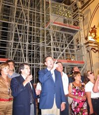 Rajoy se compromete con los lorquinos y garantiza que si es presidente tomará decisiones para ayudarlos