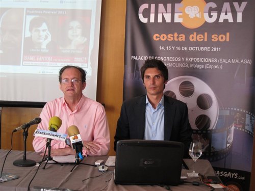 Javier Checa Y Pablo Martínez, Durante La Presentación