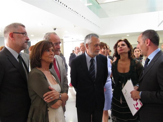 El Presidente De La Junta De Andalucía, José Antonio Griñán, En Málaga