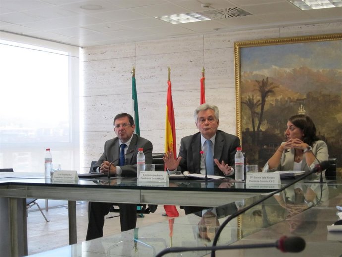 El Presidente De Cajagranada, Antonio Jara