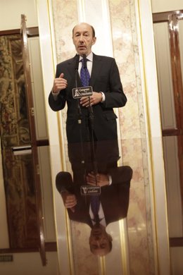 Candidato Del PSOE A La Presidencia Del Gobierno, Alfredo Pérez Rubalcaba