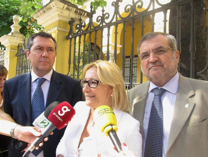 Espadas, Tovar Y Mougán, Tras La Visita Al CEIP Nuevo Recaredo