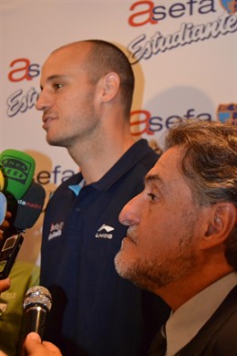 PEPU HERNANDEZ Y CARLOS JIMENEZ ASEFA ESTUDIANTES BALONCESTO