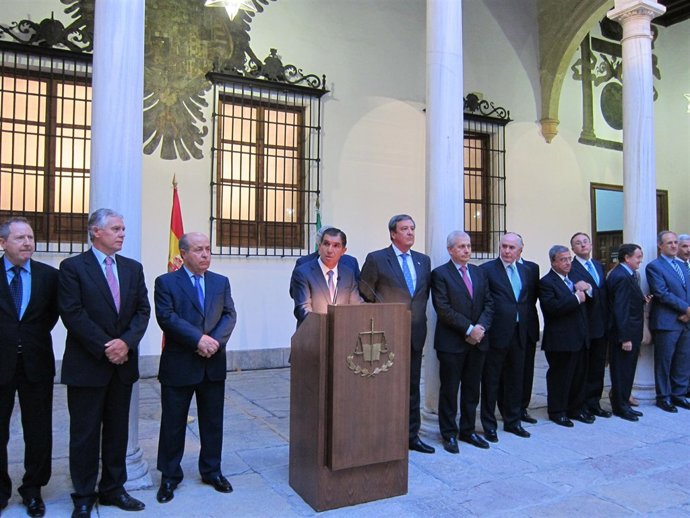 Del Río Durante La Apertura Del Año Judicial.