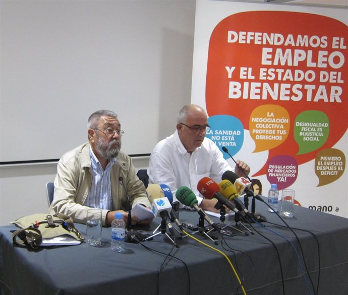 Cándido Méndez Y Juan Goyen, De UGT.