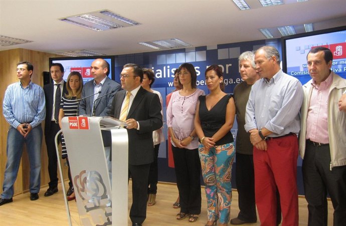 Miembros Del PSOE Malagueño