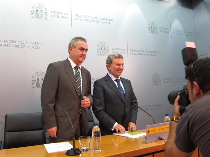 González Tovar Y El Presidente De Adif, Antonio González