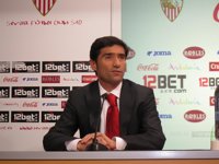Fútbol.- Marcelino: "El Betis es líder porque ha ganado 4 partidos pero nadie puede discutirle la Liga a Barça o Madrid"