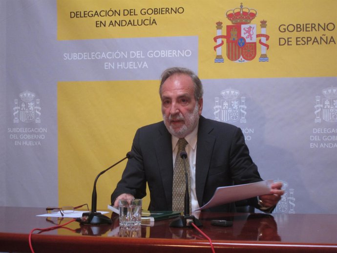 El Subdelegado Del Gobierno En Huelva, Manuel Bago.