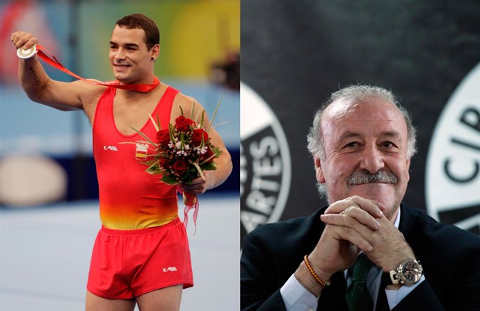 Montaje De Gervasio Deferr Y Vicente Del Bosque