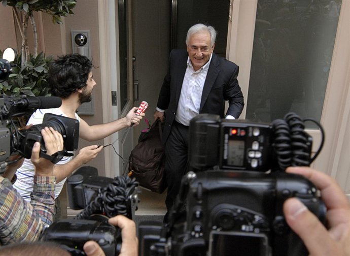 El Ex Director Gerente Del FMI Dominique Strauss-Kahn 