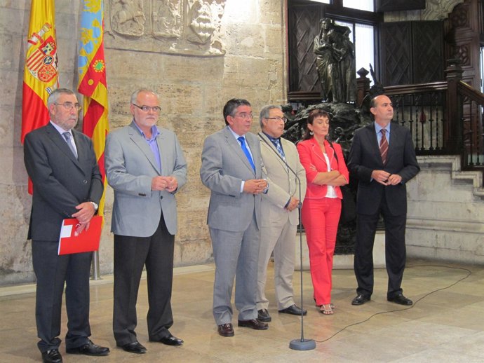 Vela Ante Los Medios De Comunicación Tras La Reunión Con Los Sindicatos