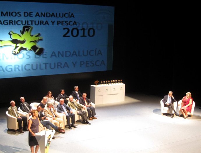 Gala De Los Premios De Andalucía De Agricultura Y Pesca 2010.