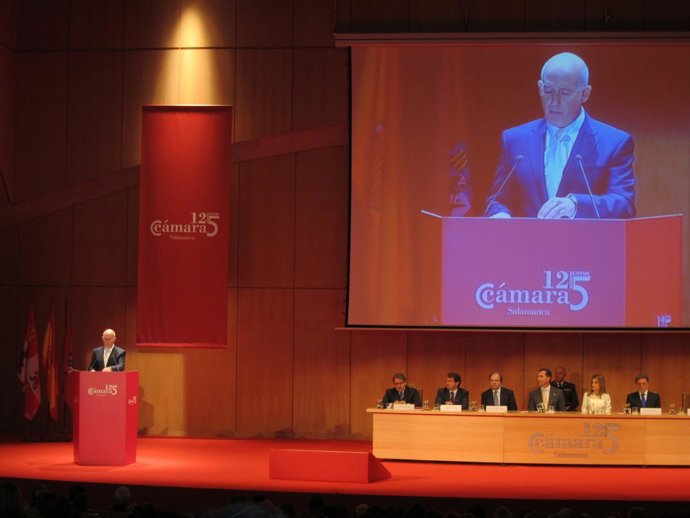 Mesonero En El Acto De La Cámara