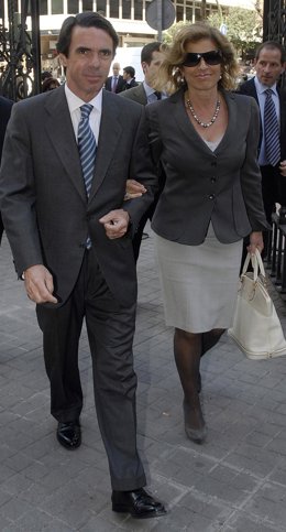 José María Aznar y Ana Botella 