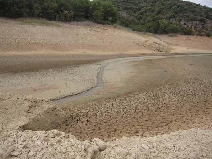Situación Del Río Huerva A Su Paso Por Tosos (Zaragoza)