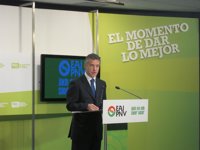 Urkullu cree que el final de ETA es "más irreversible" y dice al Gobierno que es el "momento de arriesgar"