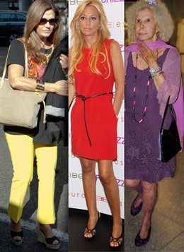 Montaje De Marina Danko, Belén Esteban Y Duquesa De Alba 