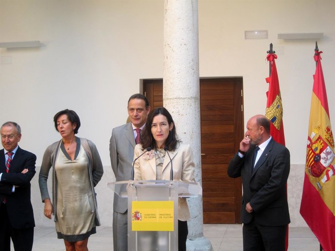 La Ministra De Cultura, En La Real Chancillería De Valladolid