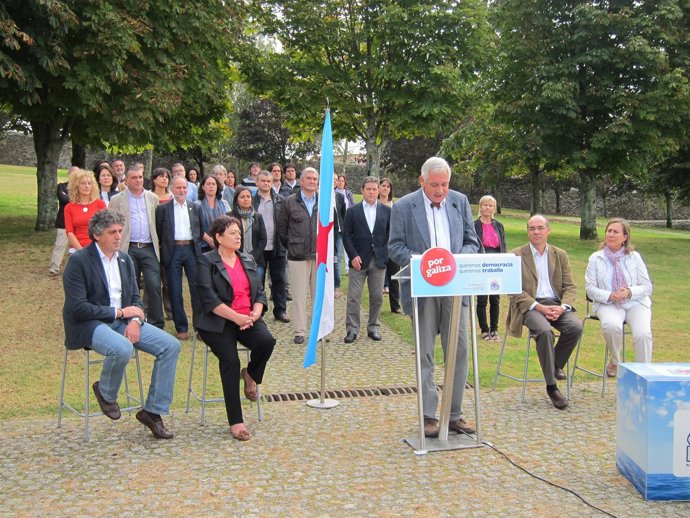 El Portavoz Nacional Del BNG, Guillerme Vázquez, En Su Intervención