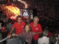 200 delegados de Cantabria asisten a la concentración nacional de CC.OO. en Madrid