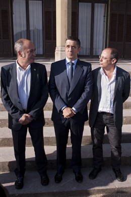 PATXI LÓPEZ, GARITANO E IZAGIRRE