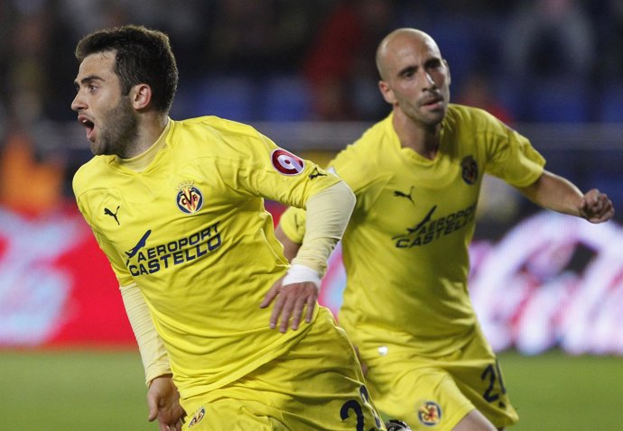 Giuseppe Rossi Y Borja Valero Del Villarreal