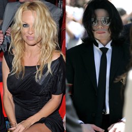 Montaje Pamela Anderson Y Michael Jackson