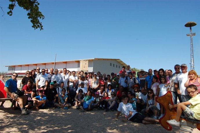 Foto De Grupo De Los Participantes En La Etapa Camino Del Cid
