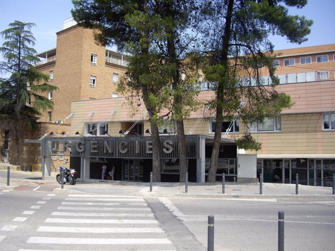 Fachada Urgencias Hospital Arnau de Vilanova de Lleida