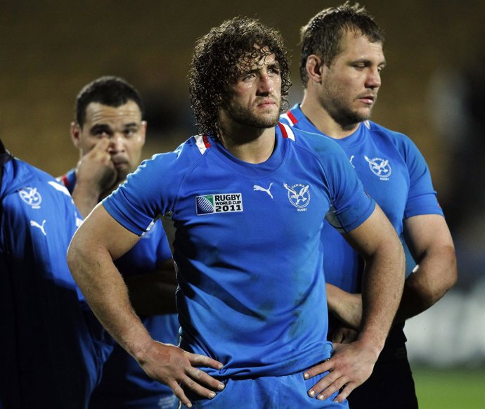 Jacques Burger, Capitán Del Equipo De Rugby De Namibia