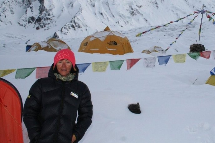 Rosa Fernández Ha Ascendido Hasta Los 6.900 Metros Del Manaslu