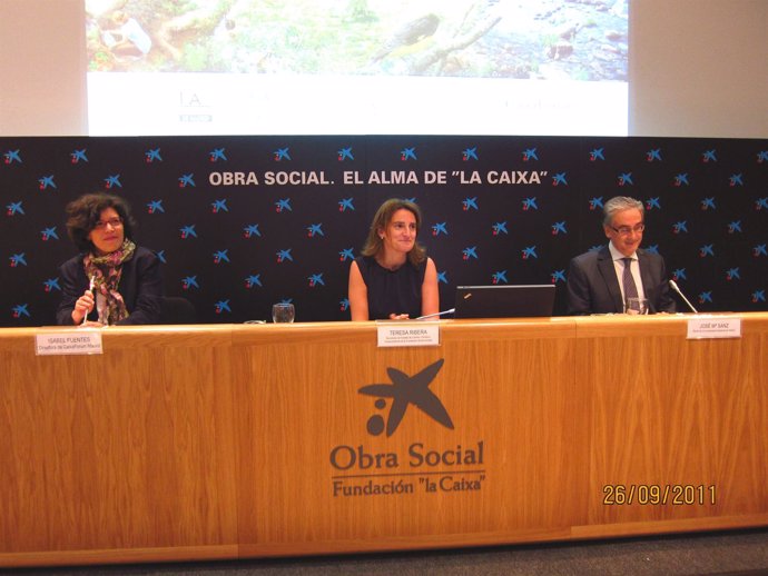 Teresa Ribera Presenta El Estudio Sobre La Biodiversidad Y El Bienestar Humano.