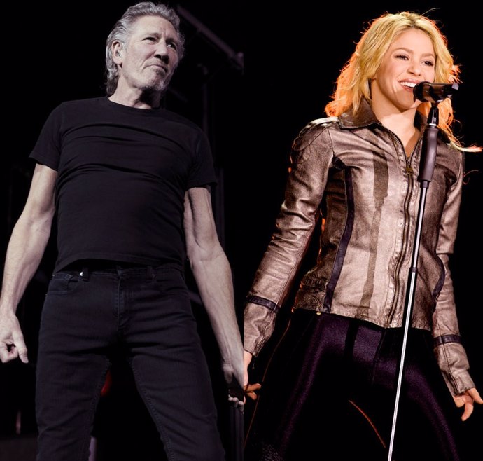 Montaje Roger Waters Y Shakira