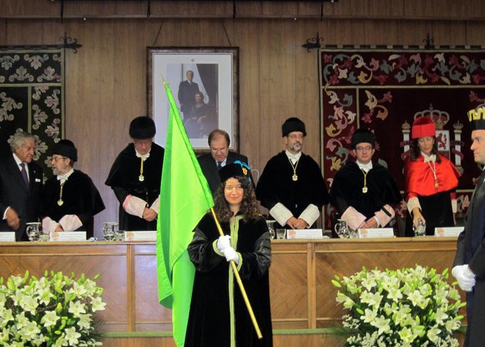 El Presidente De La Junta, Juan Vicente Herrera, Preside El Acto De Apertura Del
