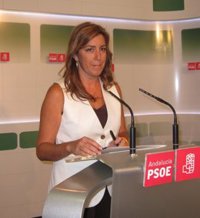 PSOE-A ve un "orgullo" que Griñán presida la Conferencia Política, a la que acude con propuestas de reequilibrio fiscal